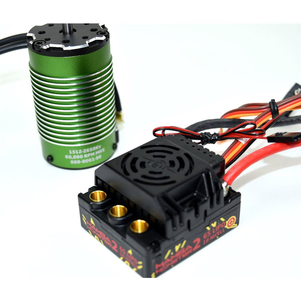 CASTLE CREATIONS MAMBA MONSTER 2 1:8TH 25V ESC WATERPROOF W/2650KV