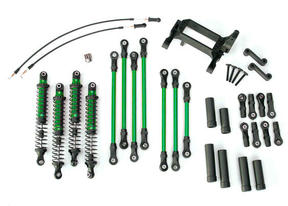 TRX-4 - Long Arm Lift Kit (GREEN TRA8140-grn) links shocks cables