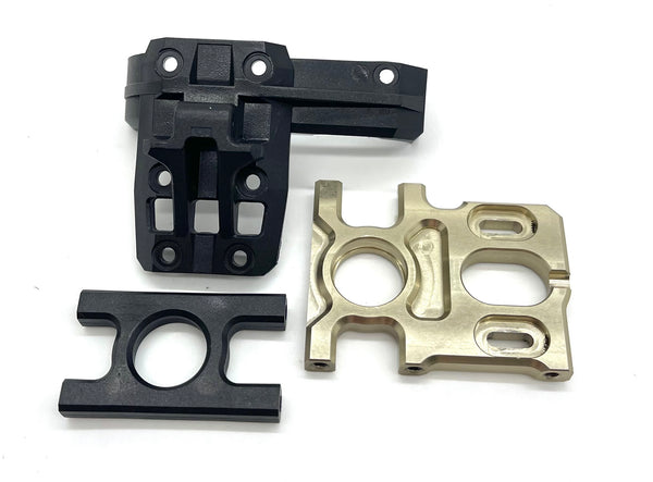 HoBao Hyper TT 2.0 - Aluminum MOTOR and DIFF MOUNT (Center diff HB