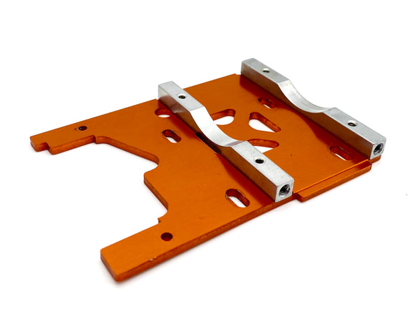 Savage XL 5.9 GTXL-6 - ENGINE MOUNT PLATE and braces (Orange) HPI