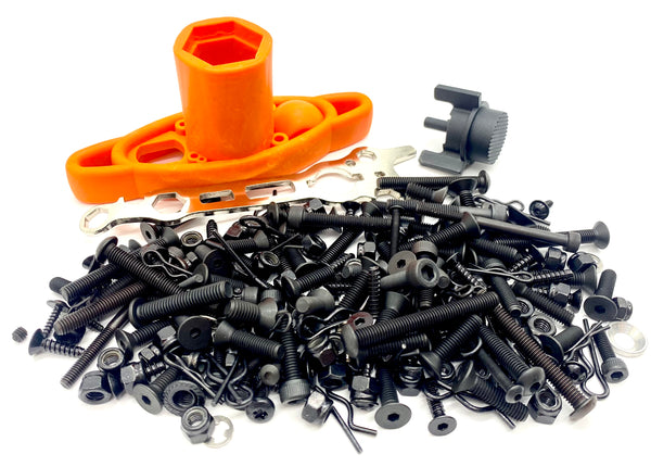 レアパーツ沢山！Baja　5B　電動34V BAJA 5B SBK GAS - SCREW SET (screws, nuts t-handle clips tools