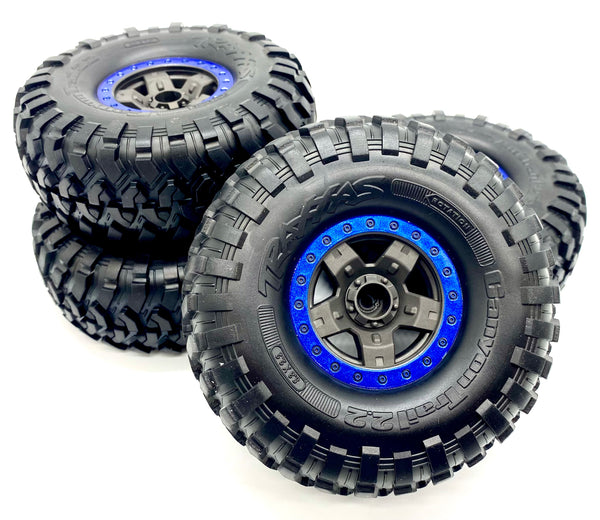 TRX-4 HIGH TRAIL - TIRES & Wheel Set assembled Canyon Trail 2.2