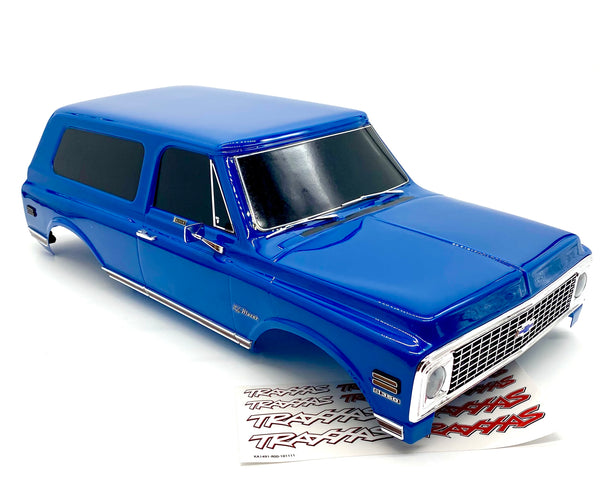 TRX-4 CHEVY K5 BLAZER - BODY Cover, BLUE '72 (Painted, complete
