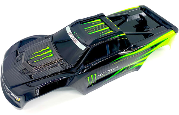 1/10 Wide-MAXX BODY cover Shell (MONSTER ENERGY green clipless
