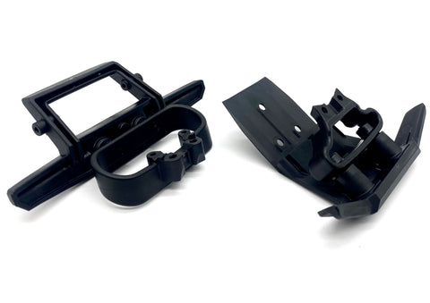 fits Rustler 4x4 BL-2s BUMPERS 6736 6737 Front & Rear, supports Traxxas 67164-4