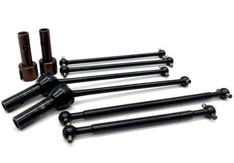 Team Corally SPARK XB6 - DRIVESHAFTS (Front/Rear/Center universal cvd C-00285