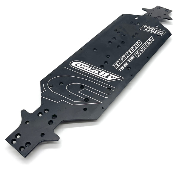 Team Corally KAGAMA - CHASSIS (black aluminum long Shogun LWB C