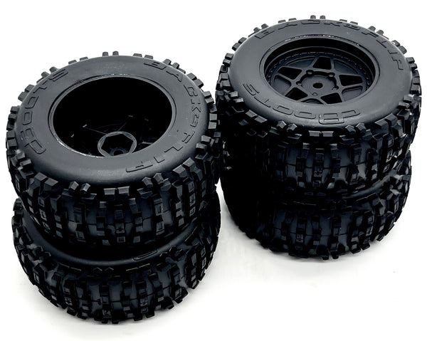 Arrma MINI KRATON 3S - Wheels & Tires (set of 4) dBoots Backflip