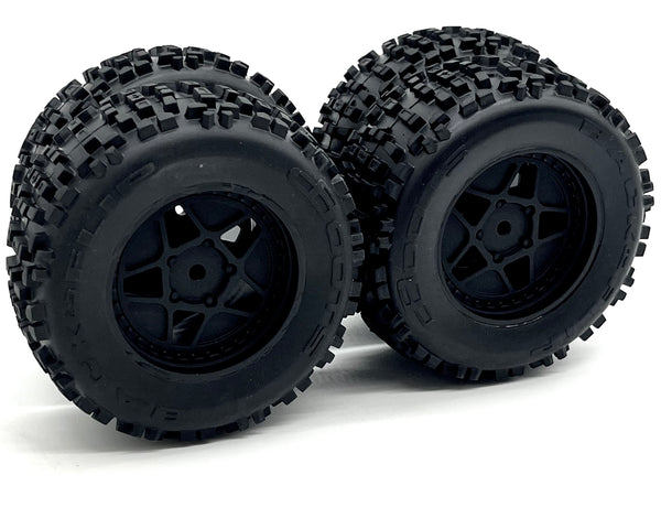 Arrma MINI KRATON 3S - Wheels & Tires (set of 4) dBoots Backflip
