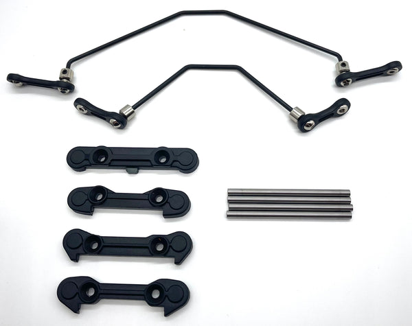 Losi 8IGHT-X Super Lasernut - Suspension Pins Braces sway bars