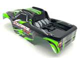 Stampede 4x4 BL-2S BODY Shell (GREEN) w/rollbar and mounts Traxxas 67154-4