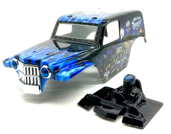 Losi LMT Son Uva Digger 2.0 BODY BLUE shell monster truck