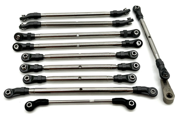 Axial SCX-10 III CJ-7 LINK & Steering SET (AXI234012;AXI234013