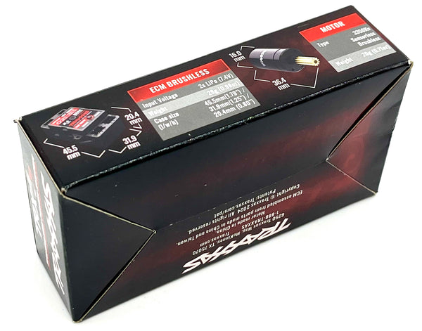 fits TRX-4M - Brushless Power System TRA6250 ECM & Motor