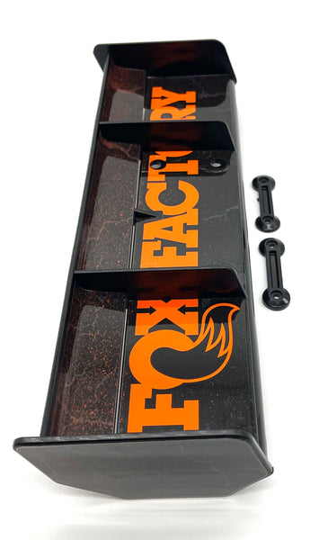 Losi DBXL-E - Wing (Black Orange FOX, spoiler w/washers LOS05020V2