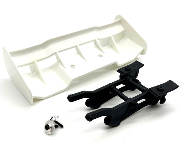 HoBao 1/8 Hyper SS - WING & Mount (WHITE stay 87562w 90011 Spoiler