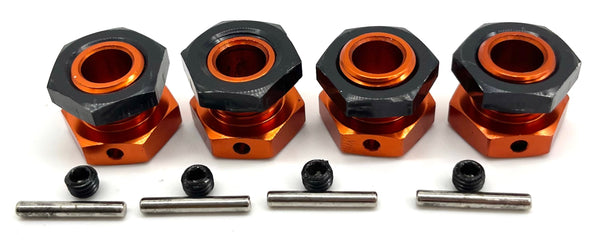 Savage XL 5.9 GTXL-6 - 17mm HEX NUTS & wheel hubs (pins, screws