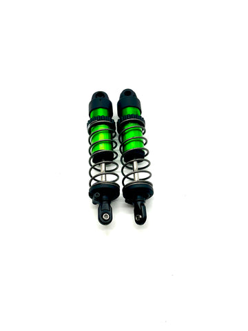 Fits SLEDGE - FRONT SHOCKS, green (9660g Assembled Dampers Springs Traxxas 95096-4