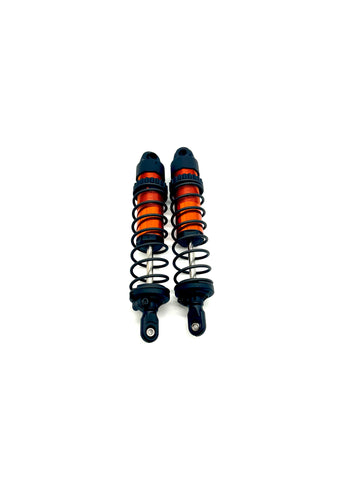 Fits SLEDGE - Rear Shocks orange (9661t Assembled Long Dampers Traxxas 95096-4