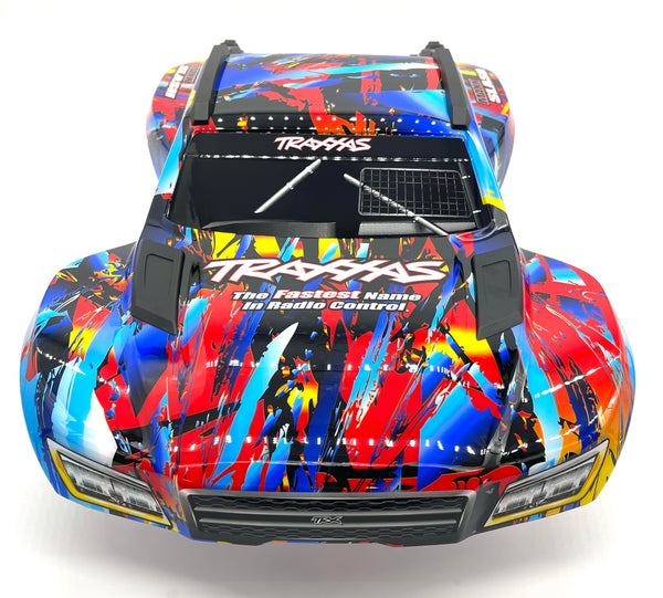 Scocca Carrozzeria Per Traxxas Maxx Slash – ProGraphics Verniciata VERDE, Scala 1/10 (usata) - Foto 3
