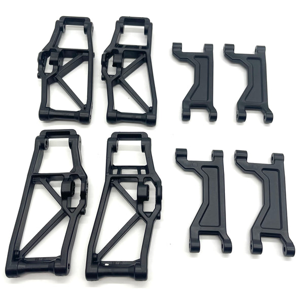 INTEGY CNC Aluminum Front Suspension Arms For Traxxas Slash 2WD 1/10 Scale RC Truck - Upgrade Parts - View #2