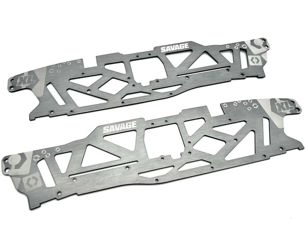 Savage XL FLUX V2 Main CHASSIS Set (TVP plates V2 right left 3mm