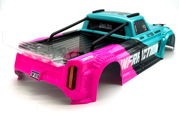 Arrma INFRACTION 4x4 223s BLX - Body Shell (Teal/Pink painted
