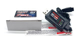 fits TRX-4M K10 HIGH TRAIL - Battery 2-cell 750mAh lipo & Charger bronco Traxxas 97064-1