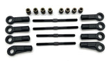Tekno SCT410 2.0 CAMBER LINKS front/rear (Bags F & H) turnbubles, ball, rod ends TKR9500