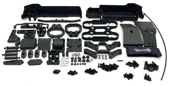 Tekno SCT410 2.0 PLASTIC SET (Servo Mount, ESC tray, RX Box, mud guard ...