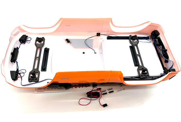 TRX-4 TRAXX - BODY Cover, ORANGE (Shell Factory *CLIPLESS* Painted