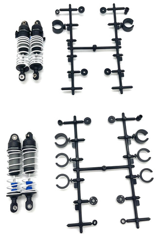 DRAG MUSTANG - SHOCKS, Front & Rear 3760A Ultra w/springs (Dampers) Traxxas 94046-4