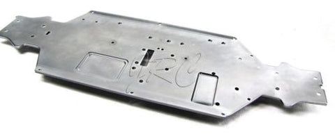 TROPHY Buggy CHASSIS plate 6061 gunmetal 101670 (HPI flux 107016