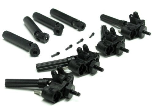 1/16 E-revo AXLES, Drive Shafts & Hubs (12mm hex Front & Rear