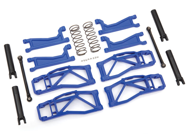 1/10 Wide-MAXX SUSPENSION kit (BLUE widemaxx) arms toe links 89086