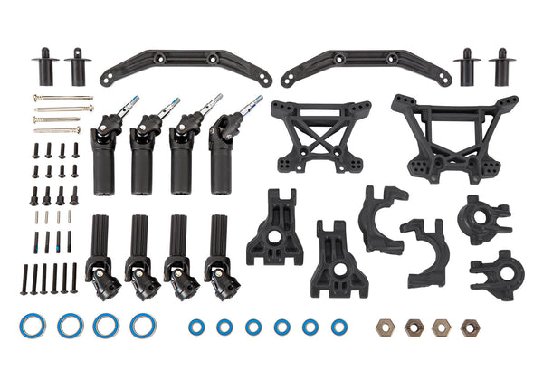 Extreme Heavy-Duty Upgrade Kit TRA9080 Black Hoss/Rustler/Slash