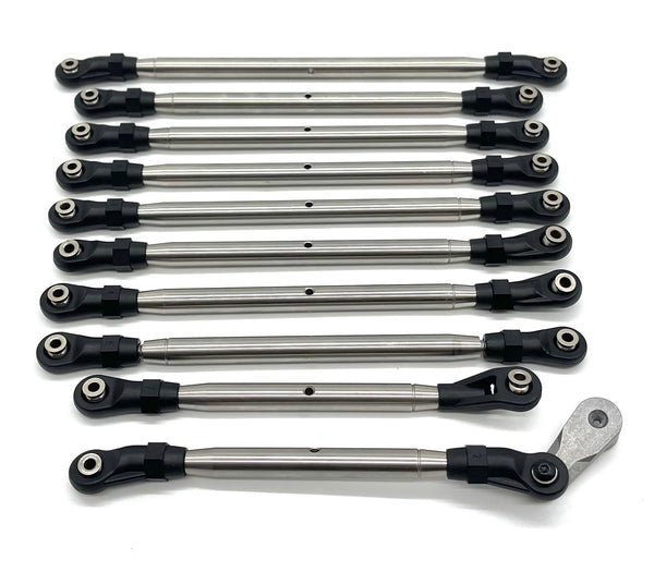 Axial SCX6 Trail Honcho LINKS, Camber links, Steering, w/rod ends