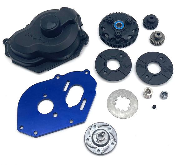 Bandit VXL Pro SPUR GEAR 76T & Slipper CLUTCH, cover, motor plate