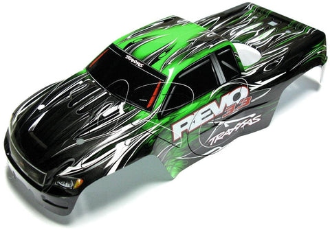Nitro Revo 3.3 BODY (GREEN, Shell,  & Decal, Cover Painted, 53097-3