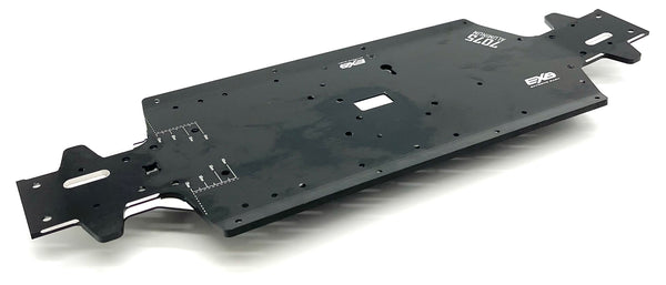 OUTCAST 8S EXB - CHASSIS (black 5mm aluminum 445mm wheelbase Arrma