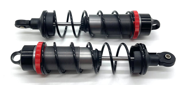 Team Corally ASUGA XLR - Front Shocks (Assembled Dampers, Springs