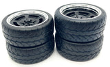 35 Hotrod Truck - TIRES, F/R Tyres WHEELS (4) 9372 9373 93034-4
