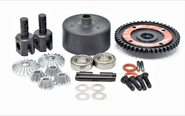 thumbnail image 2 of GM Racing HD Steel 46T Spur Main Gear For Kyosho 1/8 Inferno NEO GT2 VE Center Diff 2 of 5