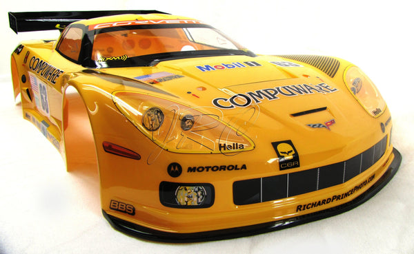 Kyosho Inferno GT2 RTR BODY SHELL (Yellow Corvette KYO IGB105