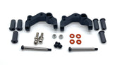 HB Racing D2 - Aluminum Caster Blocks & arm inserts (F-5) Evo 204240