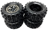 HOSS 4x4 VXL TIRES & Wheels, assembled glued Tyres Sledgehammer 90076-4