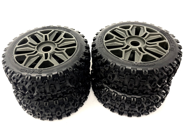 Arrma GRANITE 4x4 3s BLX - TIRES & Wheels (tyres rims DBoots Fortress –  Jennys RC LLC