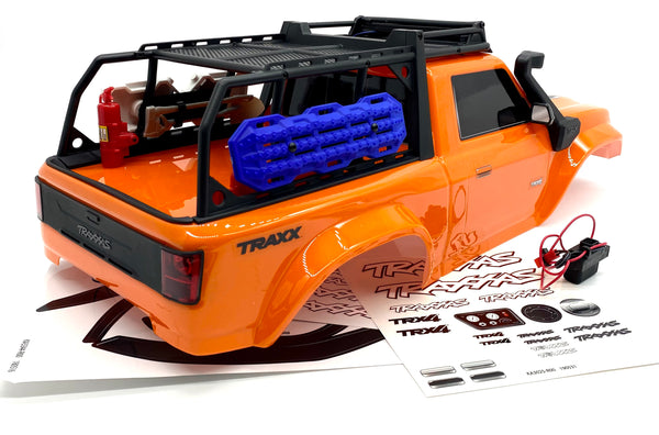 TRX-4 TRAXX - BODY Cover, ORANGE (Shell Factory new Painted 82034