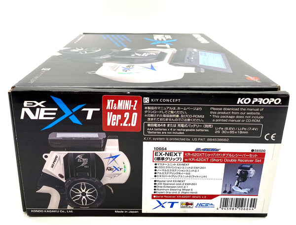 KO Propo EX-Next Radio Set 10664 XT & Mini-Z Ver 2.0 KR-420XT (2)  transmitter receiver