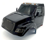 TRX-6x6 Flatbed HAULER - BODY Cab BLACK Shell Factory Painted 88086-4
